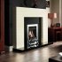 Valor Blenheim Slimline Chrome Inset Gas Fire - Natural Gas