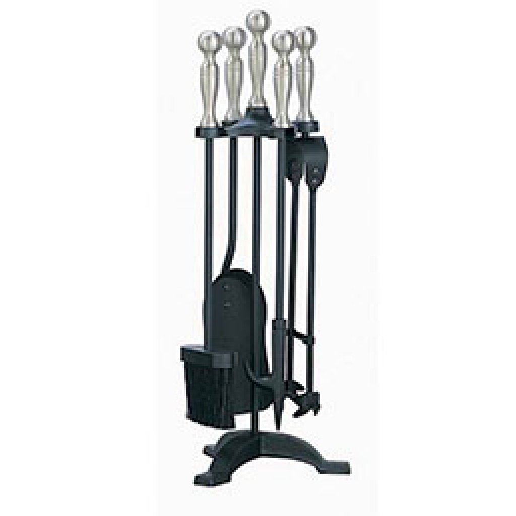 Clearance - Manor Black/Pewter Companion Set