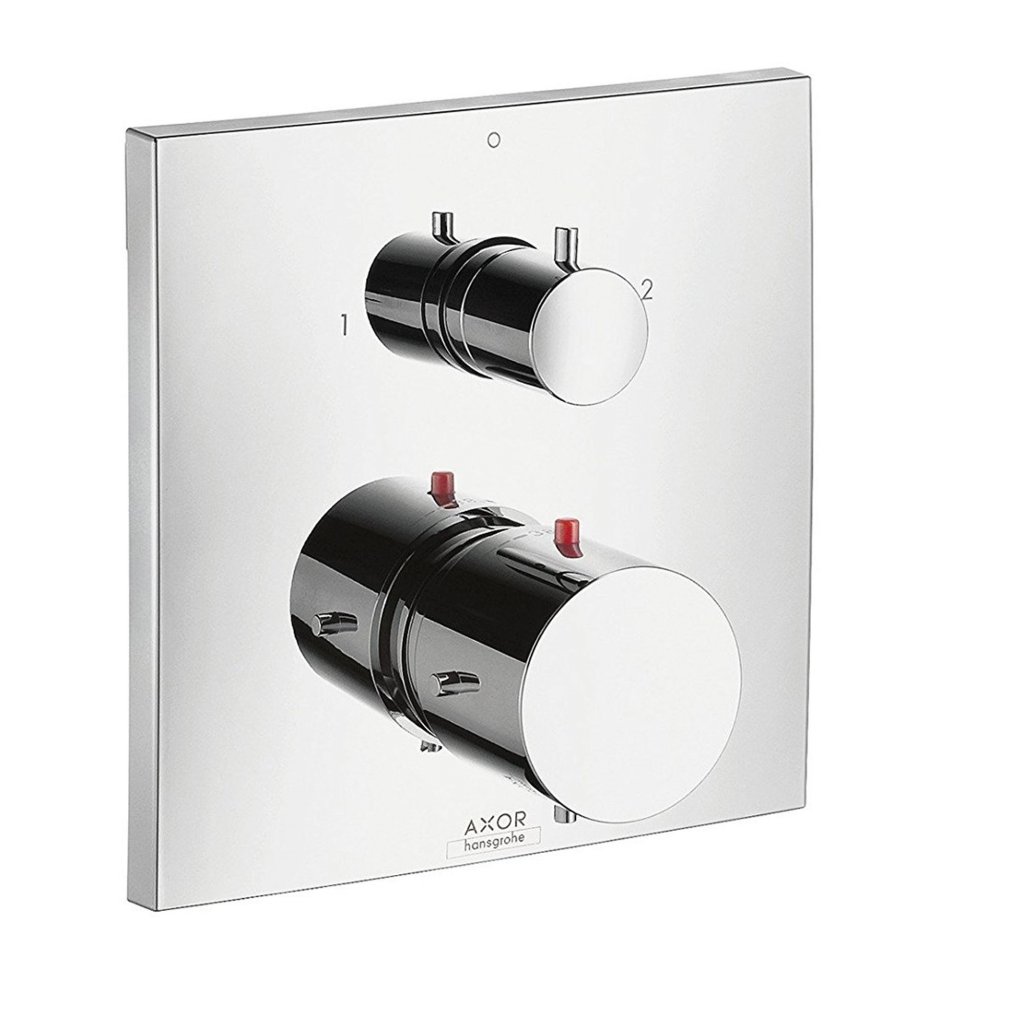 Axor - Starck X Thermostatic Mixer With Shut-Off & Diverter Valve