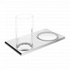 Keuco Edition 400 Double Holder with Crystal Glass Tumbler and Soap Dish