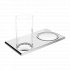 Keuco Edition 400 Double Holder with Crystal Glass Tumbler and Soap Dish