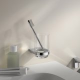 Keuco Collection Moll Tumbler Holder with Crystal Glass