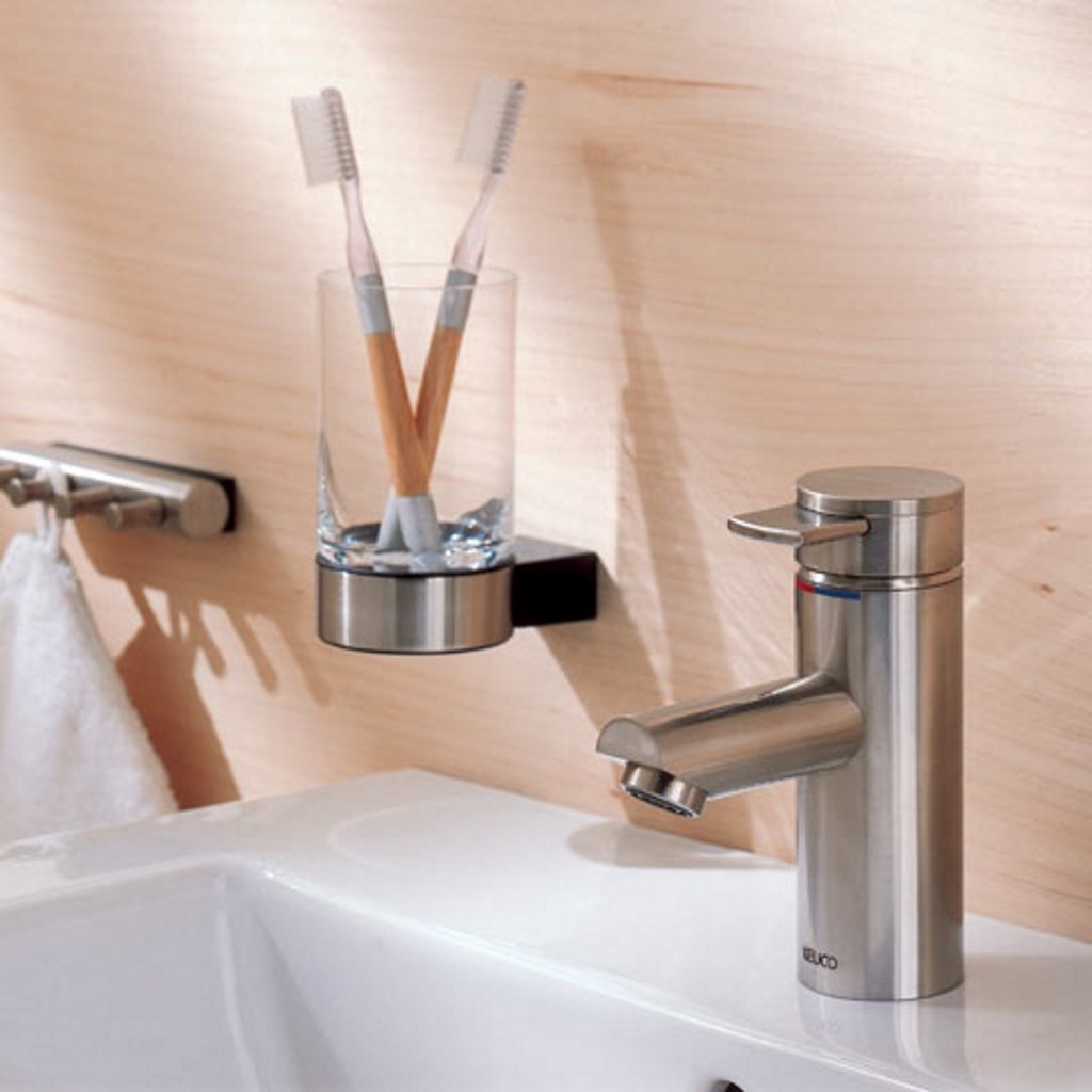 Keuco Plan Tumbler Holder and Glass