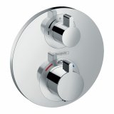 Hansgrohe Ecostat S Thermostatic mixer for concealed installation for 2 outlets with shut-off / diverter valve