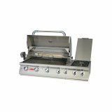 Bull Built-in 7 Burner Gas BBQ Grill - Stainless Steel
