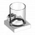 Keuco Edition 90 Tumbler Holder with Crystal Glass Tumbler