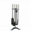 Clearance - Manor Black/Pewter Elipse Companion Set