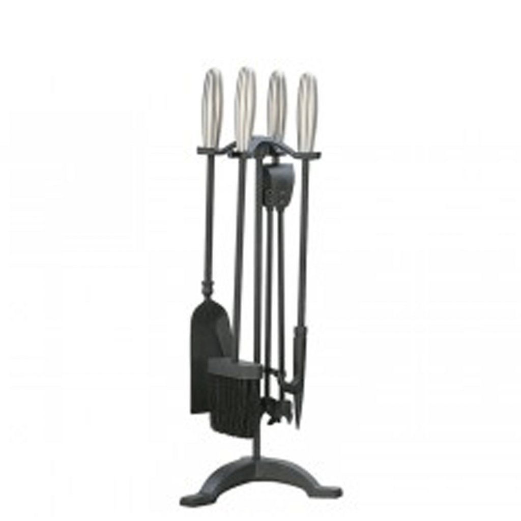 Clearance - Manor Black/Pewter Elipse Companion Set