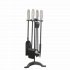 Clearance - Manor Black/Pewter Elipse Companion Set