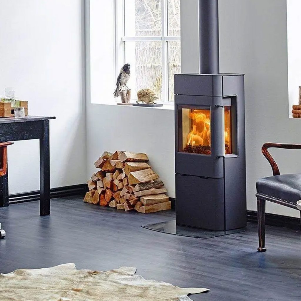 Scan 41-2 Wood Burning Stove - Black - EcoDesign Ready