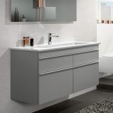 Villeroy & Boch Venticello Double Basin & Vanity Unit 1300x500mm Bundle