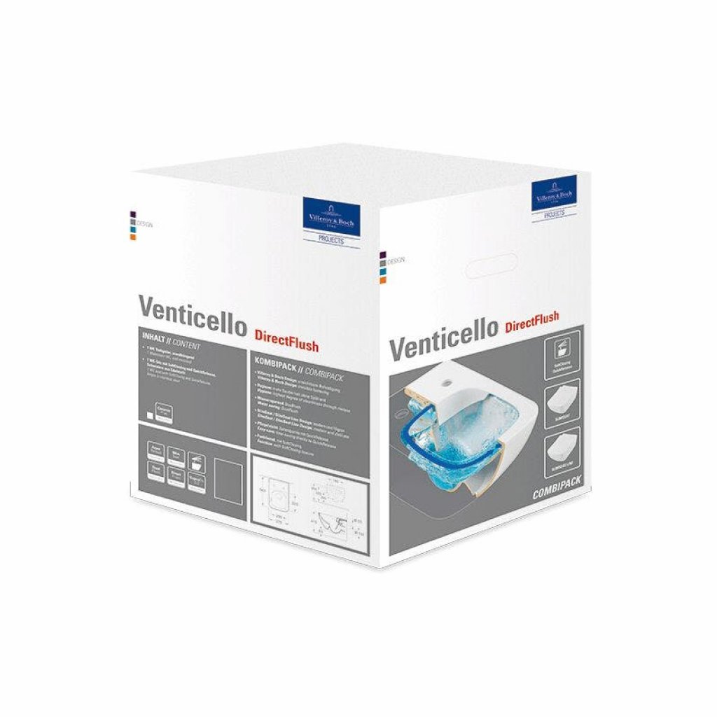Villeroy & Boch Venticello Wall Hung WC Pack