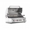 Bull Angus Built-in 4 Burner Gas BBQ Grill - Stainless Steel