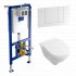 Villeroy & Boch Onovo Wall Hung WC Pan & Frame Pack