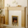 Valor Blenheim Slimline Brass Inset Gas Fire - Natural Gas