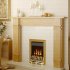 Valor Blenheim Slimline Brass Inset Gas Fire - Natural Gas