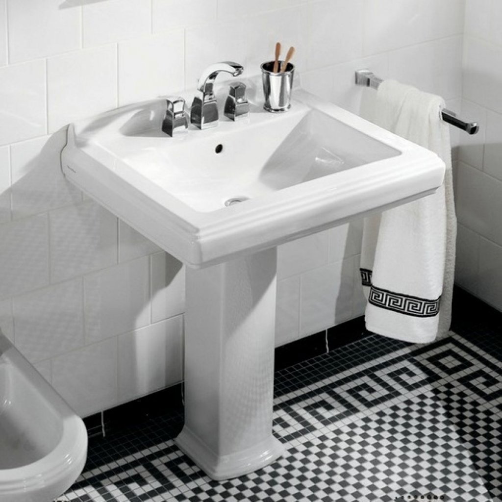 Villeroy & Boch Hommage Wash Basin With Pedestal