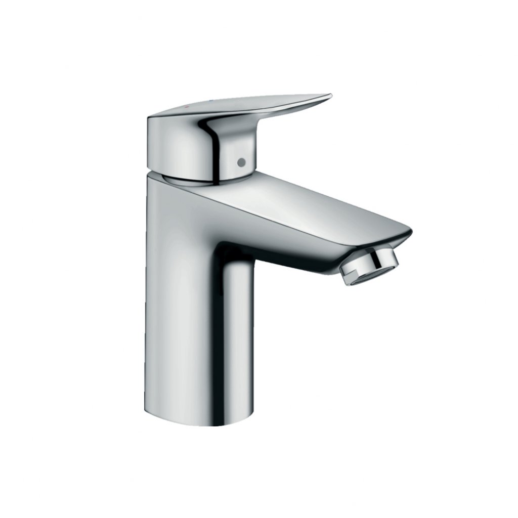 Hansgrohe Logis Single Lever Basin Mixer 100 Without Waste 