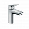 Hansgrohe Logis Single Lever Basin Mixer 100 With Push-open Waste