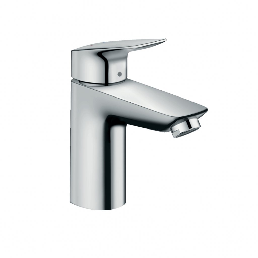 Hansgrohe Logis Single Lever Basin Mixer 100 With Push-open Waste