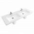 Villeroy & Boch Subway 2.0 Double Vanity Wash Basin 1300x470mm