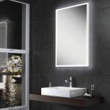 HIB Globe LED Illuminated Ambient Mirror With Heated Pads