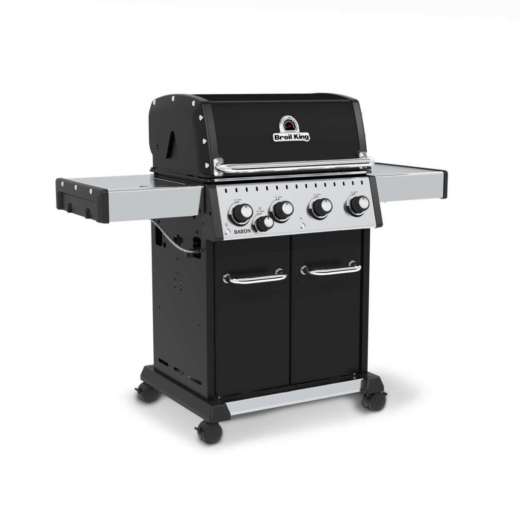 Broil King Baron 440 Gas BBQ - Includes Side Burner