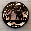The Firepit Company Africa Illuminated Wall Art
