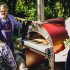 Alfa 4 Pizze Wood Fired Pizza Oven - Red