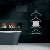 Bisque Archibald Heated Towel Rail