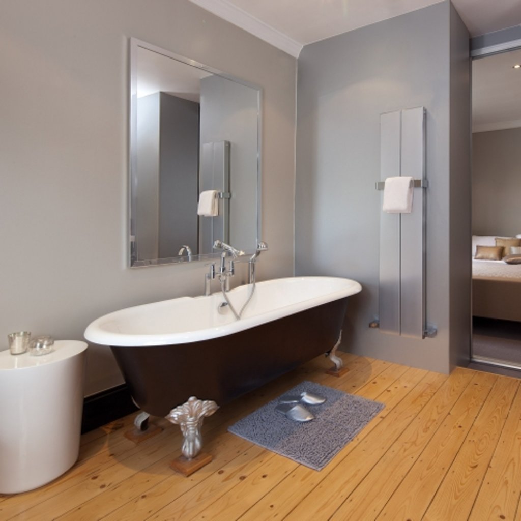 Bisque Blok Heated Towel Rail / Radiator
