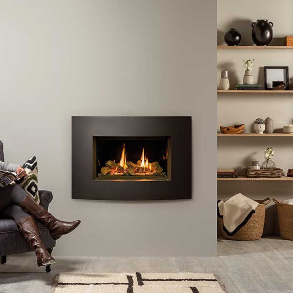 Clearance - Riva2 600 Verve XS Graphite, Balanced Flue - Natural Gas 