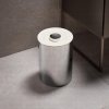 Clearance - Keuco Plan Waste Bin in Chrome & White Finish