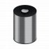 Clearance - Keuco Plan Waste Bin in Stainless Steel & Dark Grey Finish 