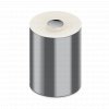 Clearance - Keuco Plan Waste Bin in Stainless Steel & White Finish 