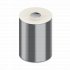 Clearance - Keuco Plan Waste Bin in Stainless Steel & White Finish 