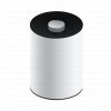 Clearance - Keuco Plan Waste Bin in White Lacquer & Dark Grey Finish