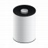 Clearance - Keuco Plan Waste Bin in White Lacquer & Dark Grey Finish
