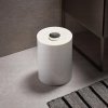 Clearance - Keuco Plan Waste Bin in White Lacquer & White Lid Finish