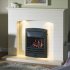 Clearance - Faro 48 Barley White Mantle with 1