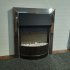 Clearance - Valor Delius Black Optiflame Electric Inset Fire