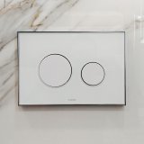 TOTO Glass Flush Plate For Use with TECE In Wall Cistern Frames