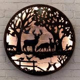 The Firepit Company English Country Illuminated Wall Art