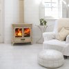 Charnwood Island III 12kW Eco Multi Fuel Wood Burning Stove - DEFRA Approved - EcoDesign Ready