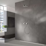 Keuco Showers - IXMO Set 7 Overhead Shower With Hand Shower & Round Rosette