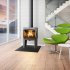 Jotul F305 R Wood Burning Stove with Long Legs - Black