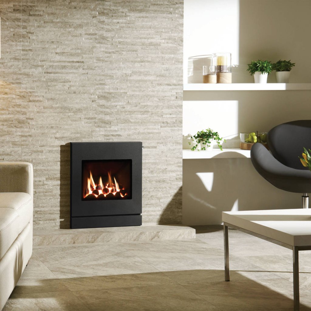 Gazco Logic HE Gas Fire - Designio2 Front