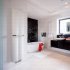 Bisque Lissett Towel Heated Towel Rail - Volcanic - Available In 3 Sizes