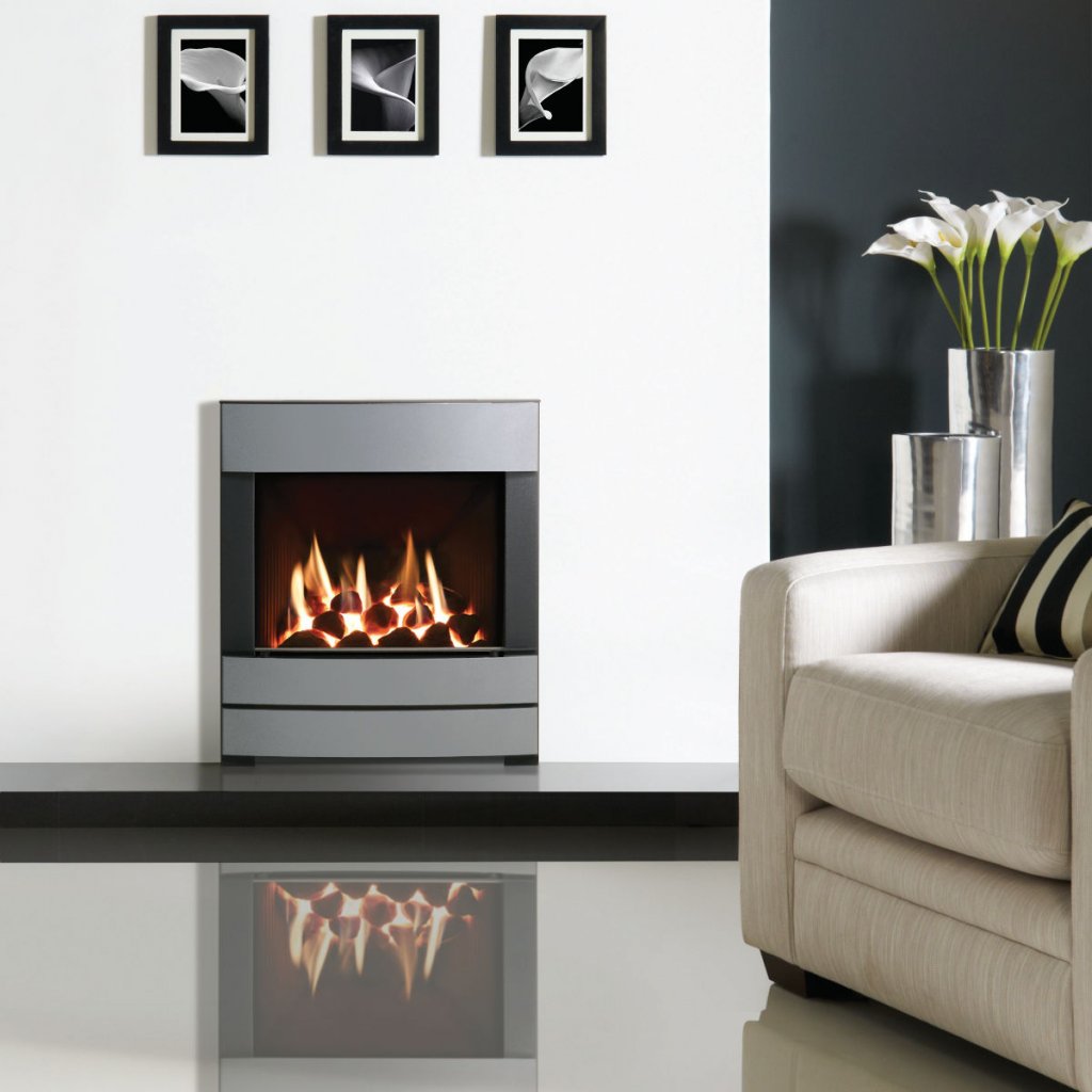 Gazco Logic HE Gas Fire - Progress Front