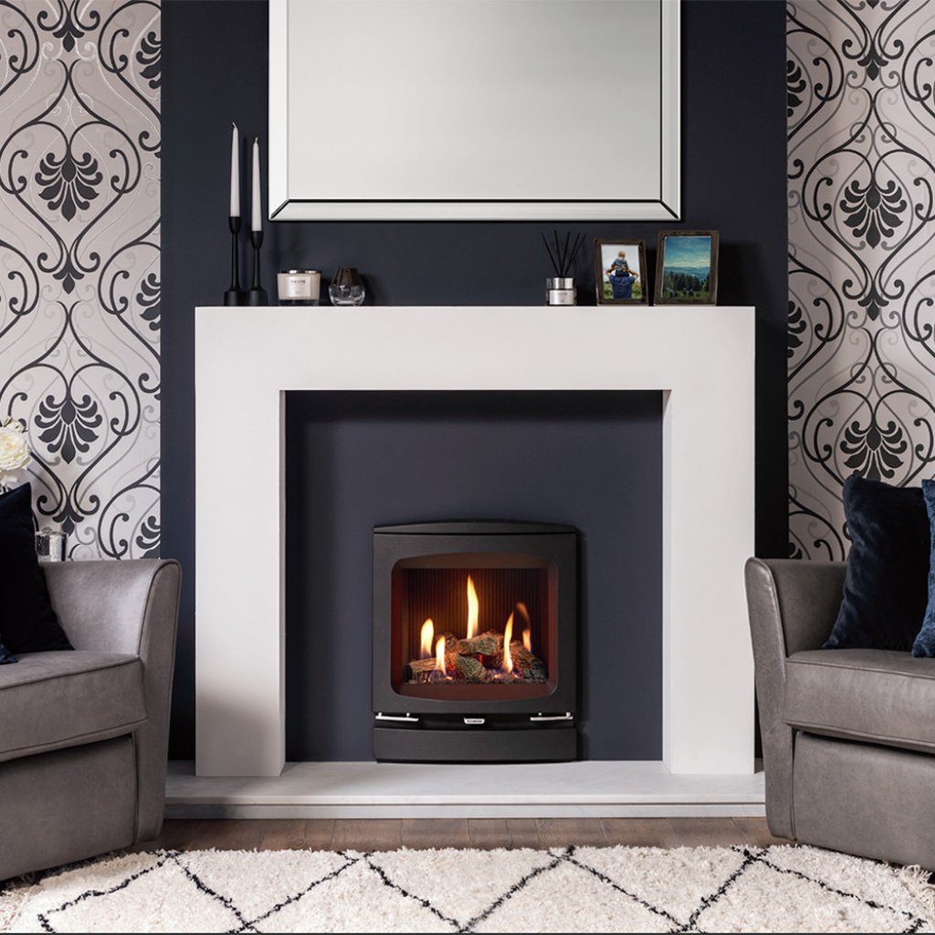 Gazco Logic HE Gas Fire - Vogue Front